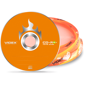 Диск VIDEXDVD-R  Bulk 10 pcs