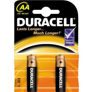 Элемент питанияDuracell LR06AA