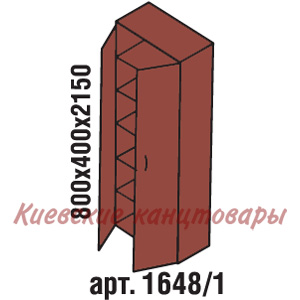 Шкаф для документов 800 х 400 х 2150, яблоня Локарно