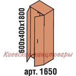 Шкаф гардеробный 600 х 400 х 1800, вишня Оксфорд