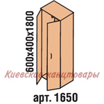 Шкаф гардеробный 600 х 400 х 1800, бук светлый