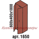 Шкаф гардеробный 600 х 400 х 1800, яблоня Локарно