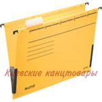 Подвесной файл с ограничителем LEITZ Alpha, картон., желтый