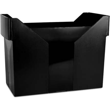 Картотека для підвісних файлівпластик чорна