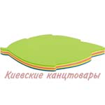 Бумагасамоклеящаяся50 листов ассорти70 х 70 мм "листок"