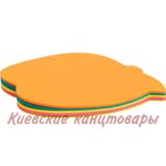 Бумагасамоклеящаяся50 листов ассорти70 х 70 мм "яблоко"