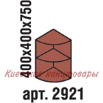 Полка угловая 400х400х750, яблоня Локарно