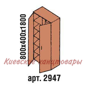 Шкаф гардеробный 800 х 400 х 1800,  вишня Оксфорд