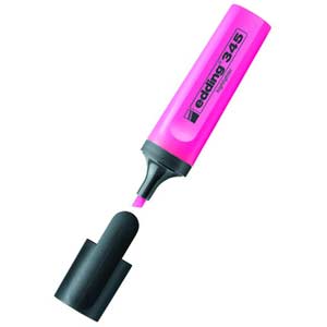 Маркер текстовыйHighlighter e-345 розовый