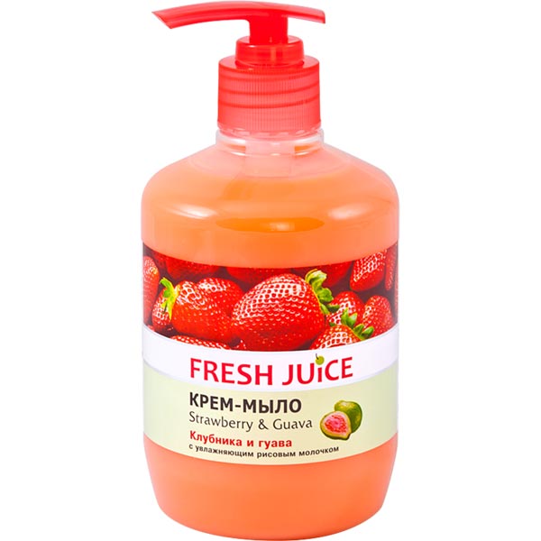 Крем-мылоFresh JuiceПолуниця і гуава460 мл