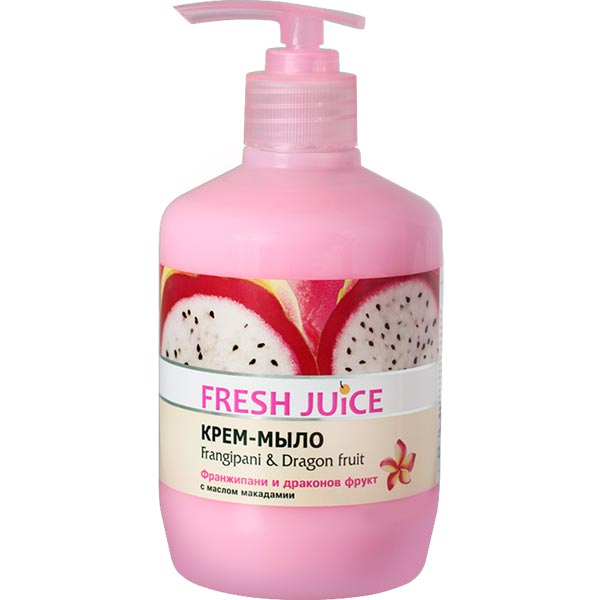 Крем-мылоFresh JuiceФранжіпані і драконів фрукт460 мл