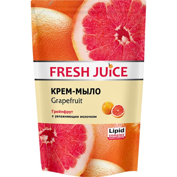 Крем-мылоFresh Juiceгрейпфрутдой-пак 460 мл