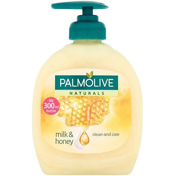 Мило рідкеPalmoliveмед та молоко300 мл