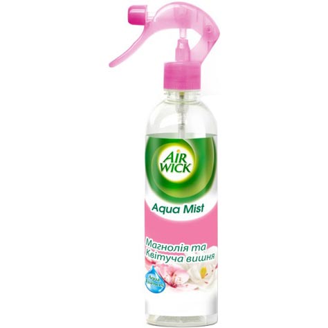 Освіжувач повітря</br>Air Wick Aqua Mist</br>Магнолія+вишня</br>345 мл 