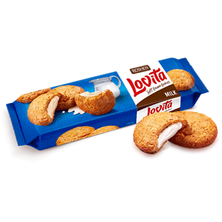 Печиво Lovita Soft Cream milk,127 г
