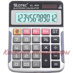 Калькулятор настольный SLdtec 12-разр., 100х130х25, малый