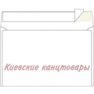 Конверт C5с лентой162 х 229 ммбелый