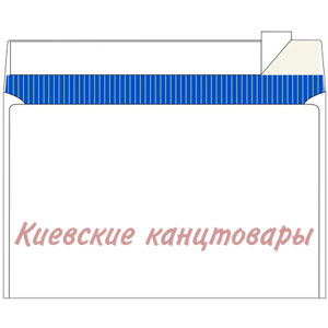 Конверт C5с лентой162 х 229 ммбелый с фоном