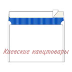 Конверт С6с лентой114 х 162 ммбелый c фоном