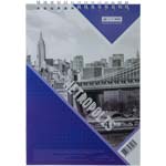 Блокнот Buromax METROPOLIS  А5</br>синий</br>48 листов