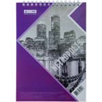 Блокнот Buromax METROPOLIS  А5</br> фиолетовый</br>48 листов