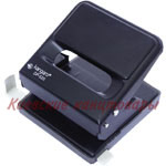 Дырокол KANGARO DP520 25 л с линейкой черный