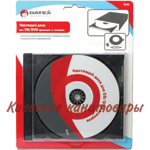 Салфетки чистящие влажные DATA LINE 100 штук в банке для CD/DVD