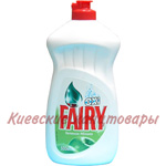 Средство для мытья посуды FAIRY, 500 мл, жидкое, "Зеленое Яблоко"