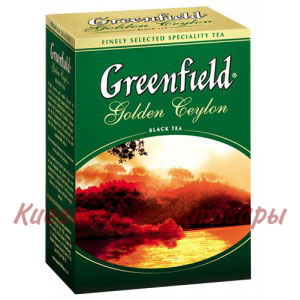 Чай листовой Greenfield черныйGolden Ceylon100 г