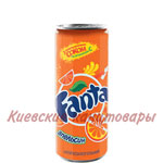 Напиток Fanta</br>апельсин</br>ж/банка 0,25 л