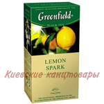 Чай черныйGreenfield Lemon Spark25 пакетов х 1,5 г