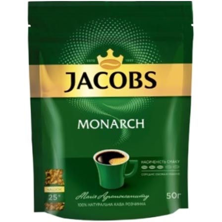 Кава розчиннаJacobsпакет 50 г