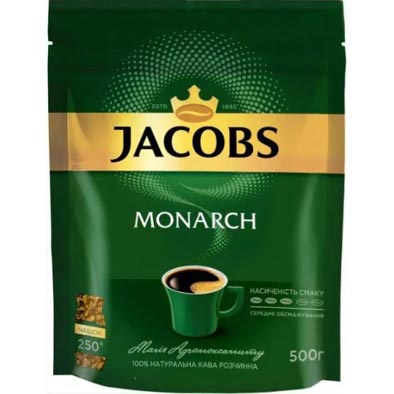 Кава розчиннаJacobsпакет 500 г