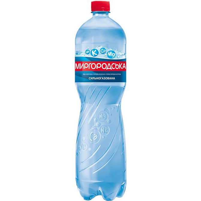 Вода мінеральнаМиргородськагазована 1,5 л