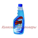 Сменный флакон для чистки стекол "Мистер Мускул" 500 мл "Cпирт"