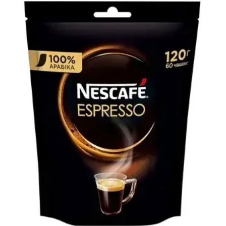 Кава розчиннаNescafe Espressoпакет 120 г