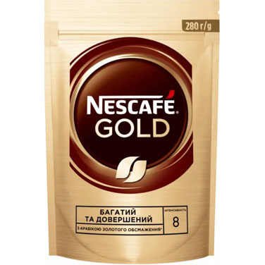 Кава розчиннаNescafe Goldпакет 280 г
