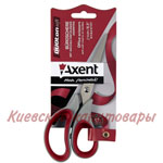 Ножницы Axent</br>Duoton Soft</br>16,5 см</br>6101-А серо-красные