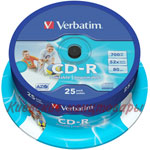 Диск</br>CD-R 52хCake Box 25 шт.printable
