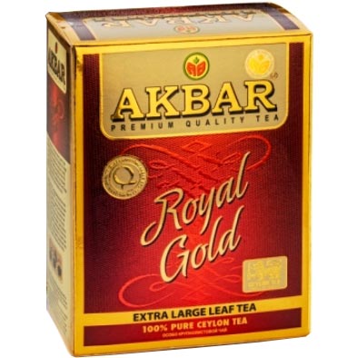 Чай чорний Akbar Gold Royal80 г