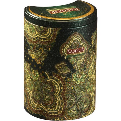 Чай зелений BasilurСхідна колекціяМарокканська м'ятаметалева банка100 г
