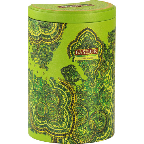 Чай зелений BasilurСхідна колекціяЗелена долинаметалева банка100 г