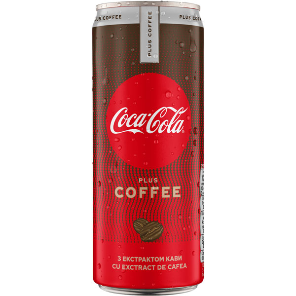 Напій газований</br>Coca-Cola </br>з екстрактом кави</br>жерстяна банка</br>250 мл