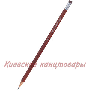 Карандаш простойKOH-I-NOOR HB 1803с ластиком