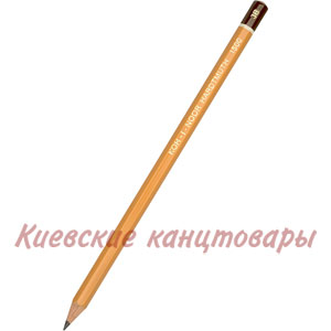 Карандаш простойKOH-I-NOOR 1500 3Bжелтый
