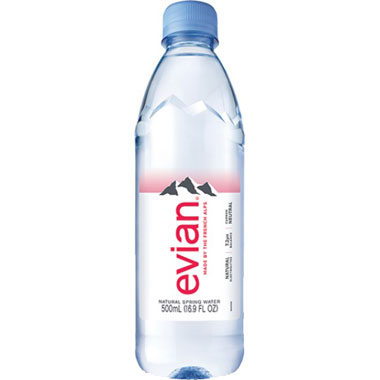 Вода мінеральнаEvianнегазована 0,5 л