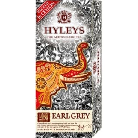 Чай чорнийHyleys Earl Grey з бергамотом25 пакетиків х 2 г