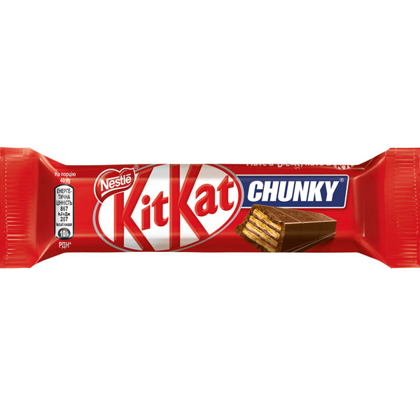 Батончик вафельнийKitKat Chunky40 г