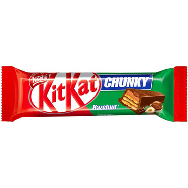 Батончик вафельнийKitKat Chunky Лісовий горіх42 г