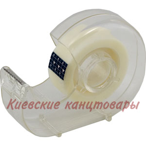 Клейка стрічка Buromax в диспенсері невидима 18 мм х 20 м